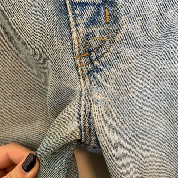 Carhartt Mens Relaxed Fit Jeans Size 36 X 32 Light Wash Work Pants 100% Cotton - Picture 5 of 16